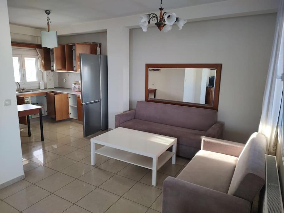 Finas Penthouse,Private Terrace,Great View,Mins From Sea Apartment Kavála ภายนอก รูปภาพ