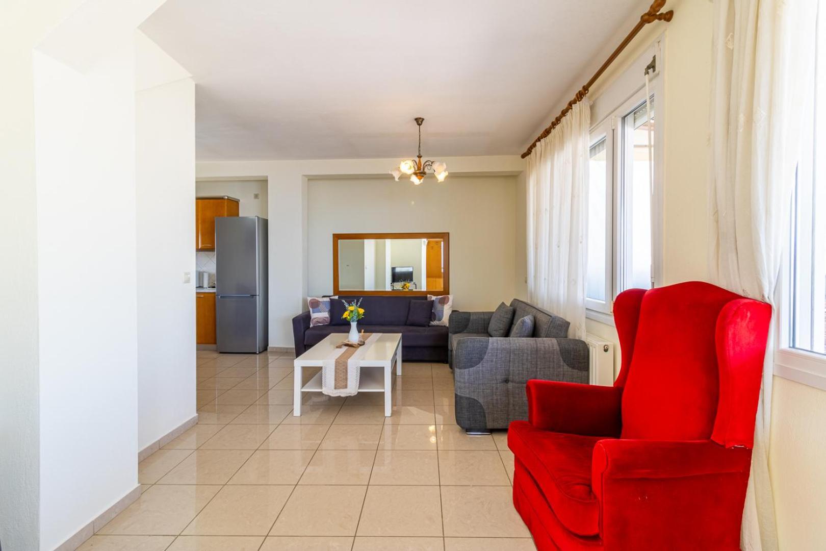 Finas Penthouse,Private Terrace,Great View,Mins From Sea Apartment Kavála ภายนอก รูปภาพ
